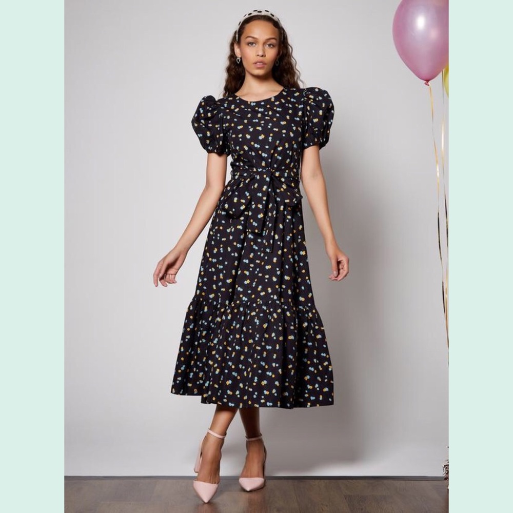SISTER JANE CLASS DANCE MIDI DRESS